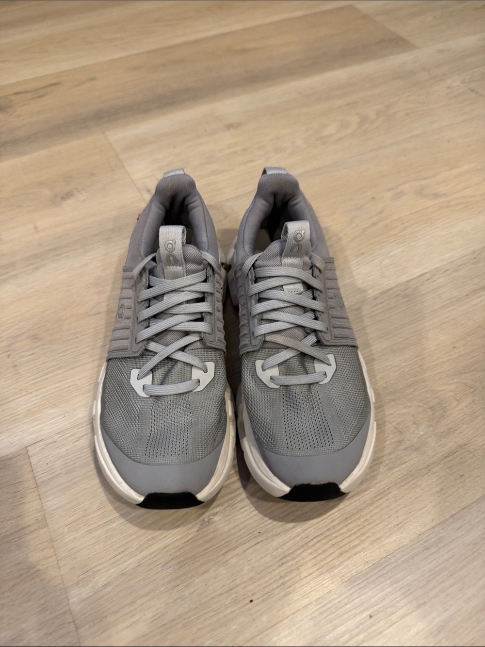 On Cloud Athletic Sneakers in Light Gray